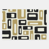 Feuille De Papier Cadeau Moderne (Devant 3)