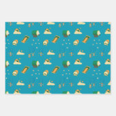 Feuille De Papier Cadeau Moderne Cute Ramadan Aïd Moubarak (Devant 3)