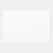 Feuille De Papier Cadeau Moderne Urbain Noir Blanc Gris Rouge (Devant 2)