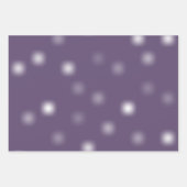 Feuille De Papier Cadeau Modeste blanc Jouer Random points de fond (Devant 3)