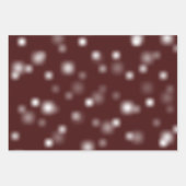 Feuille De Papier Cadeau Modeste blanc Jouer Random points de fond (Devant 3)