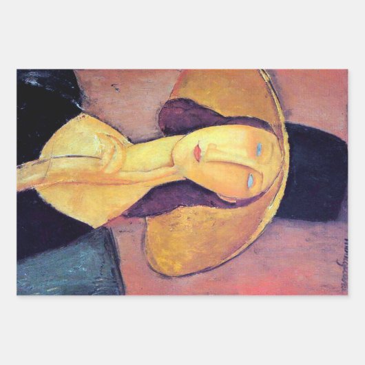 Feuille De Papier Cadeau Modigliani (Devant)