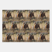 Feuille De Papier Cadeau Momma and Kid Goat - Petite impression (Devant 2)