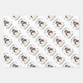 Feuille De Papier Cadeau Mon premier Noël (Devant)