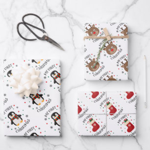 Feuille De Papier Cadeau Mon premier Noël