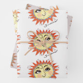 Feuille De Papier Cadeau Mon Sunshine Sun Illustration Cadeau Enveloppe 3 p (En situation)