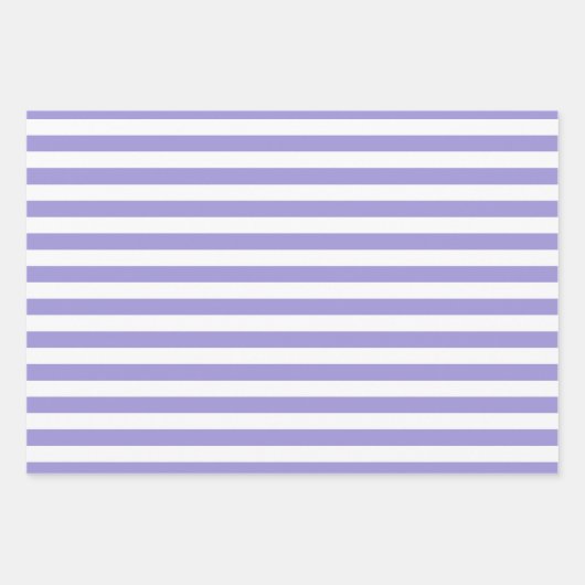 Feuille De Papier Cadeau Monogramme photo blanc pourpre (Devant 3)