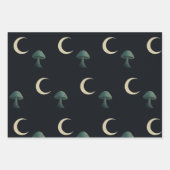 Feuille De Papier Cadeau Moonlit Masquerade Elegant Halloween (Devant)