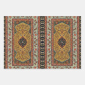 Feuille De Papier Cadeau Moquette Perse antique Design élégant (Devant 3)