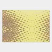 Feuille De Papier Cadeau Morph 1 abstrait asymétrique (Devant 2)