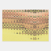 Feuille De Papier Cadeau Morph 1 abstrait asymétrique (Devant)