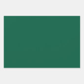 Feuille De Papier Cadeau Mort À L'Intérieur Mais Jolly Af Crâne Santa Claus (Devant 3)