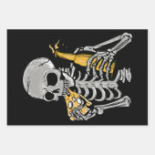 Feuille De Papier Cadeau Mort à mes 20 ans (Devant 2)