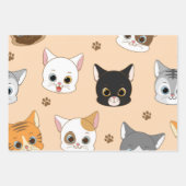 Feuille De Papier Cadeau Motif (Devant 3)