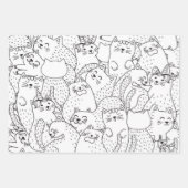Feuille De Papier Cadeau Motif (Devant 2)