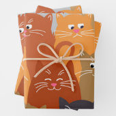 Feuille De Papier Cadeau Motif (En situation)