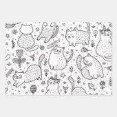 Feuille De Papier Cadeau Motif (Devant 2)