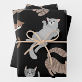 Feuille De Papier Cadeau Motif (En situation)