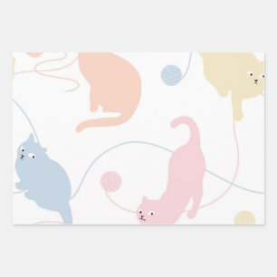 Feuille De Papier Cadeau Motif