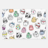 Feuille De Papier Cadeau Motif (Devant 3)