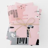 Feuille De Papier Cadeau Motif (En situation)