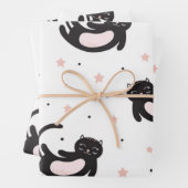 Feuille De Papier Cadeau Motif (En situation)