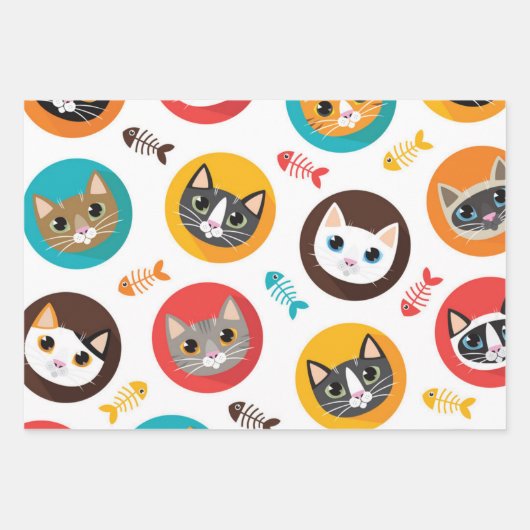 Feuille De Papier Cadeau Motif (Devant)