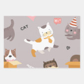 Feuille De Papier Cadeau Motif (Devant 2)