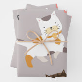 Feuille De Papier Cadeau Motif (En situation)