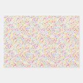 Feuille De Papier Cadeau Motif à eau douce (Devant)