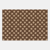 Feuille De Papier Cadeau Motif à fleurs de vanille (Devant 3)