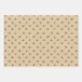 Feuille De Papier Cadeau Motif à fleurs de vanille (Devant 2)