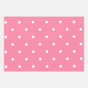 Feuille De Papier Cadeau Motif à pois