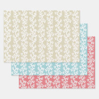 Motif à répartition de la barrière de corail de pl