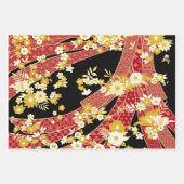Feuille De Papier Cadeau Motif à thème japonais (Devant 3)