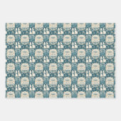 Feuille De Papier Cadeau Motif à thème maritime et maritime no14 (Devant 3)