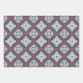 Feuille De Papier Cadeau Motif amérindien (Devant 3)