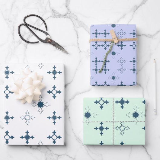 Feuille De Papier Cadeau motif arabe islamique (Recto)