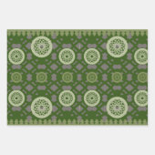 Feuille De Papier Cadeau Motif arabe islamique moderne (Devant 3)