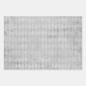 Feuille De Papier Cadeau Motif arlequin en détresse (Devant)