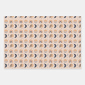 Feuille De Papier Cadeau Motif bio Boho (Devant)