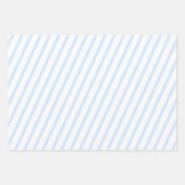 Feuille De Papier Cadeau Motif bleu et blanc de Noël (Devant 2)