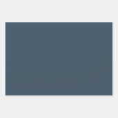 Feuille De Papier Cadeau Motif bleu tribal double diamant MVB (Devant 3)