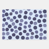 Feuille De Papier Cadeau Motif Blueberry (Devant 2)