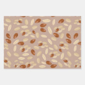 Feuille De Papier Cadeau Motif cacahuètes (Devant 2)