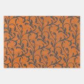 Feuille De Papier Cadeau Motif cadeau Éffrayant Déplaisant Halloween (Devant 2)