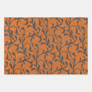 Feuille De Papier Cadeau Motif cadeau Éffrayant Déplaisant Halloween