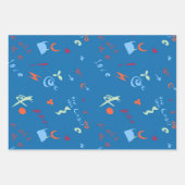 Feuille De Papier Cadeau motif "Call Me Love" (Devant)