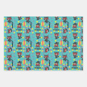 Feuille De Papier Cadeau Motif Chibi Catwoman (Devant)