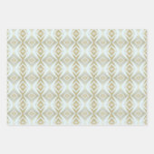Feuille De Papier Cadeau Motif Chic Gold Varié (Devant 2)